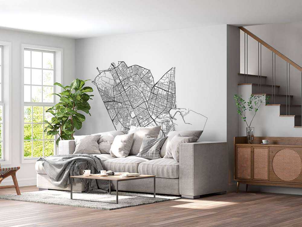 Mappa di Valencia, bianco 