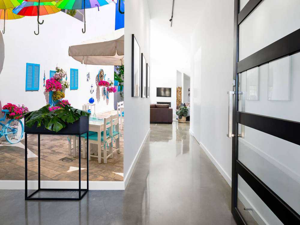 Bicicletta d'epoca in un ristorante