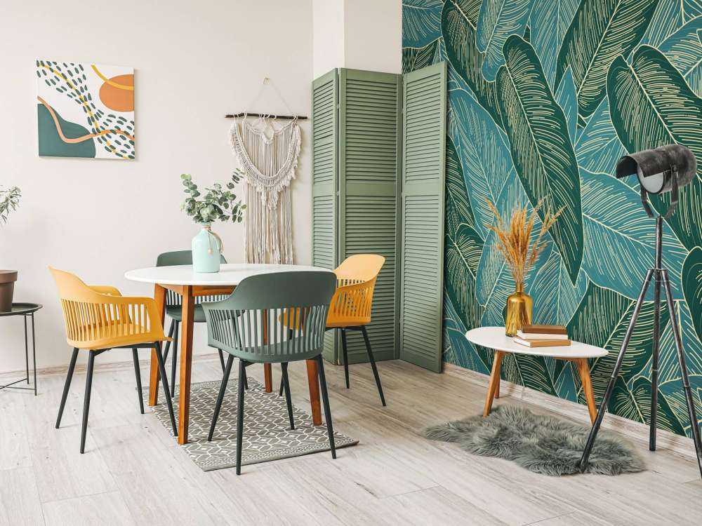 Foglia spaccata dorata