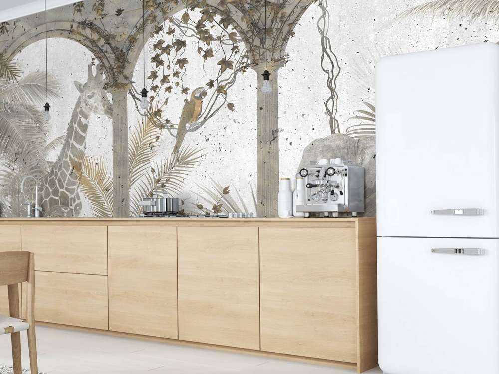 Edificio abbandonato nella giungla