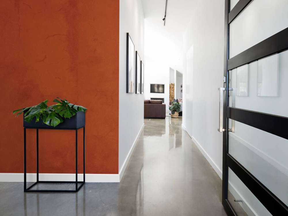 Calcestruzzo rosso fegato