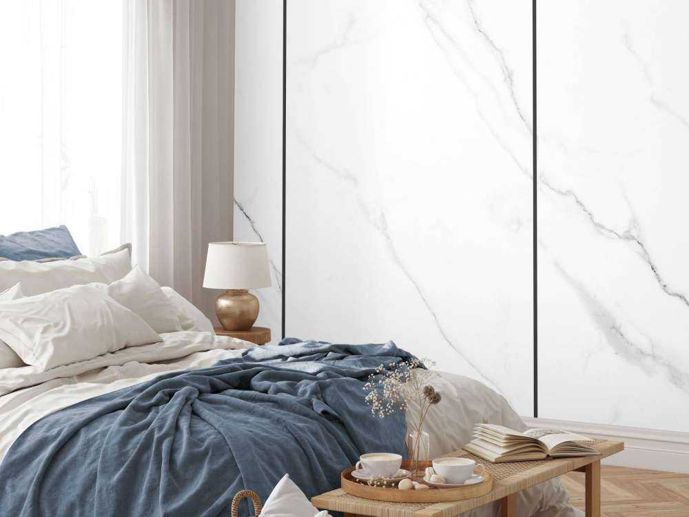 Piastrelle bianche strisce