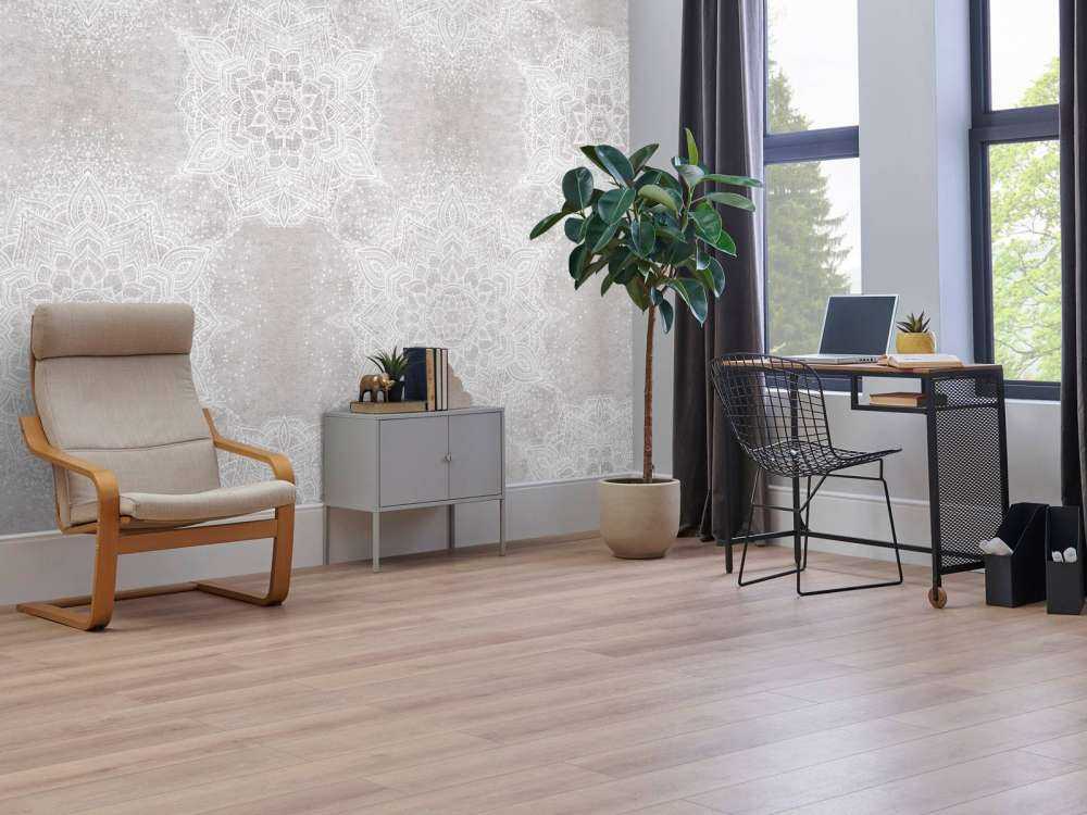 Mandala vintage di Ibiza - grigio neutro