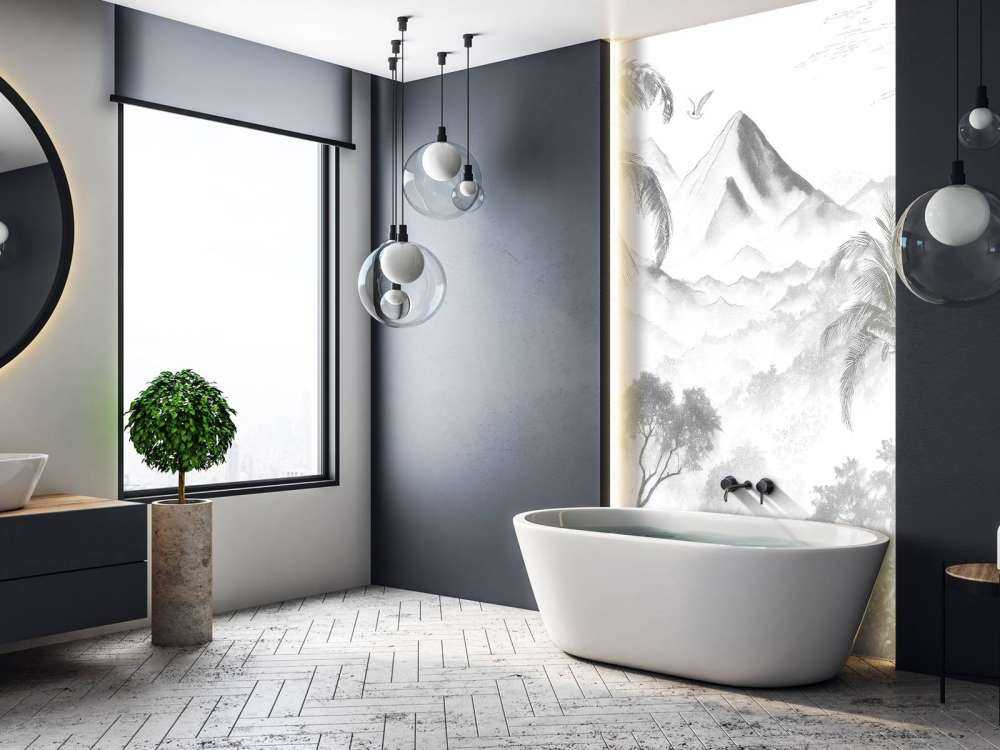 Alba sull'Isola Vulcanica