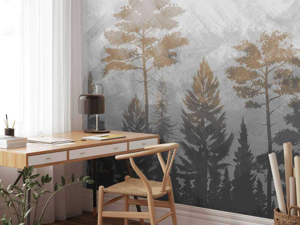 Sussurro del Bosco Astratto