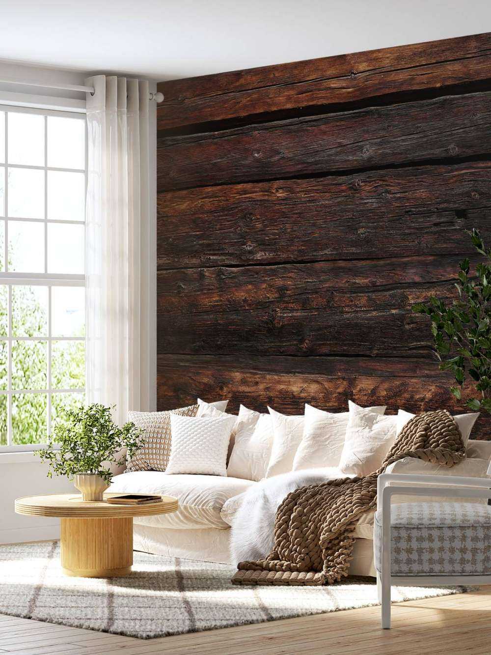 Legno vecchio bruciato