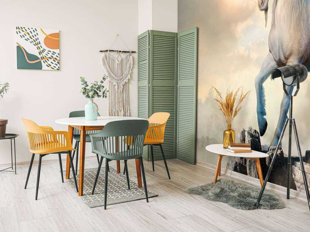 Unicorno sulle rocce