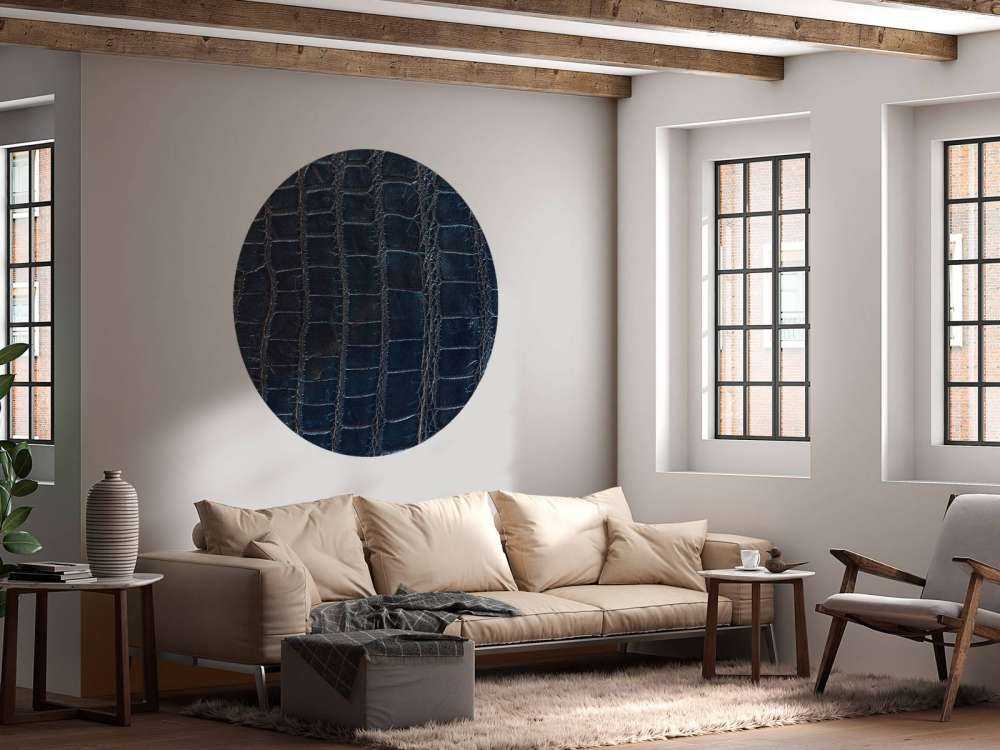 Pelle lucida di coccodrillo