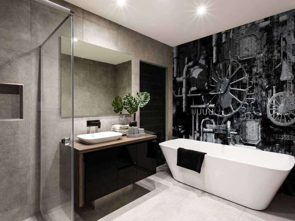 Vecchia sala macchine di un treno