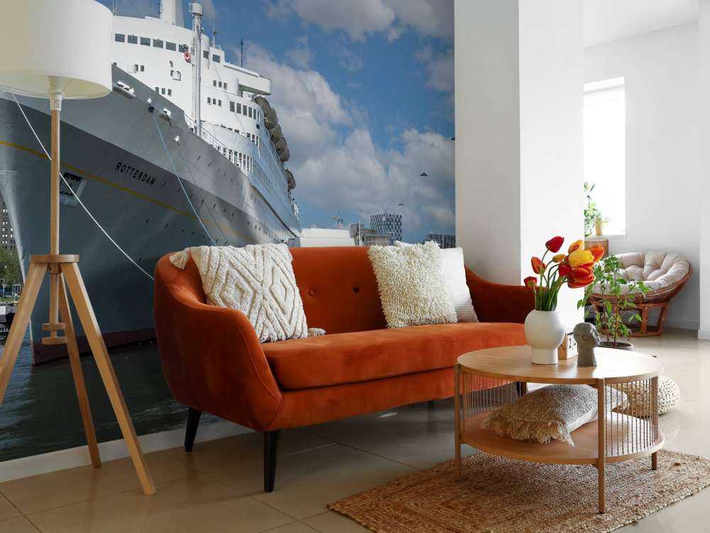 L'ex piroscafo SS Rotterdam a colori 