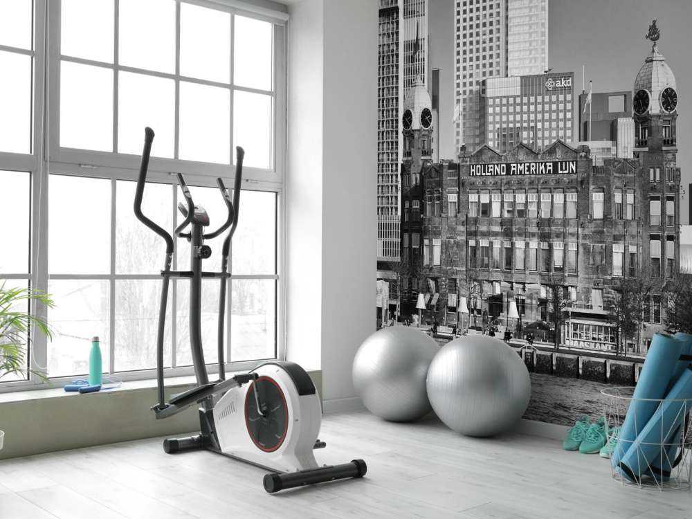 Hotel New York in bianco e nero Rotterdam 