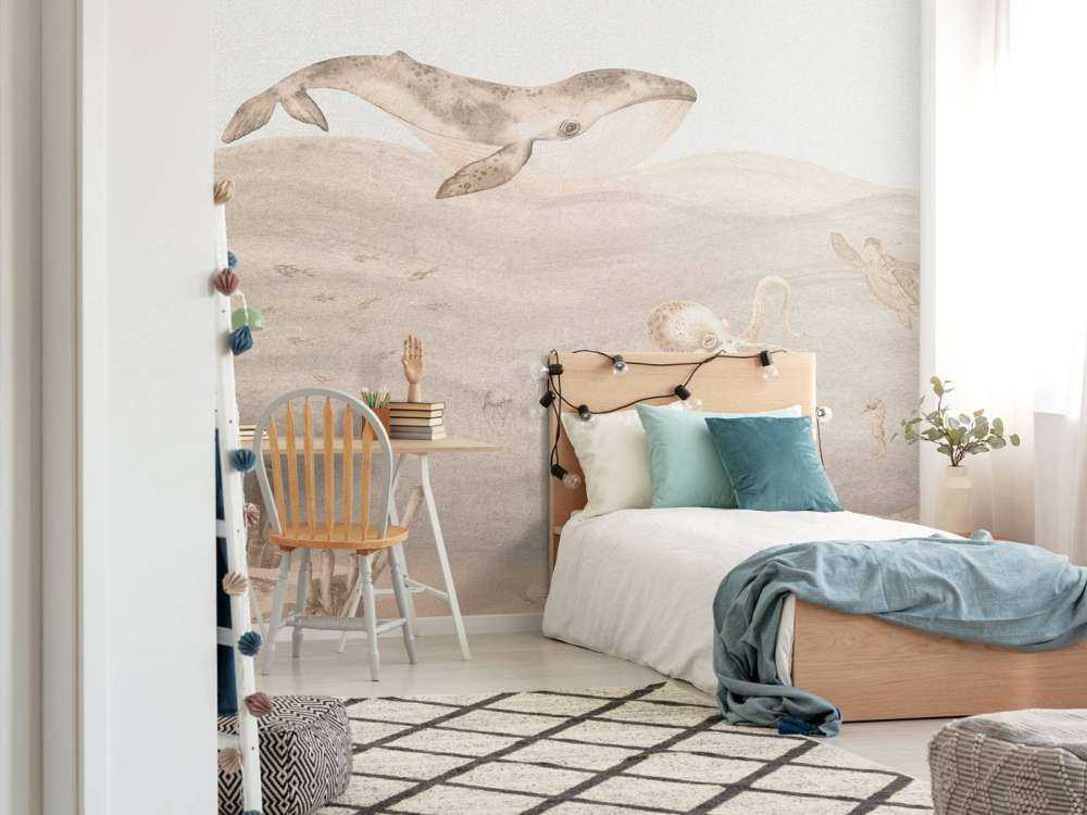 Mondo sottomarino in taupe