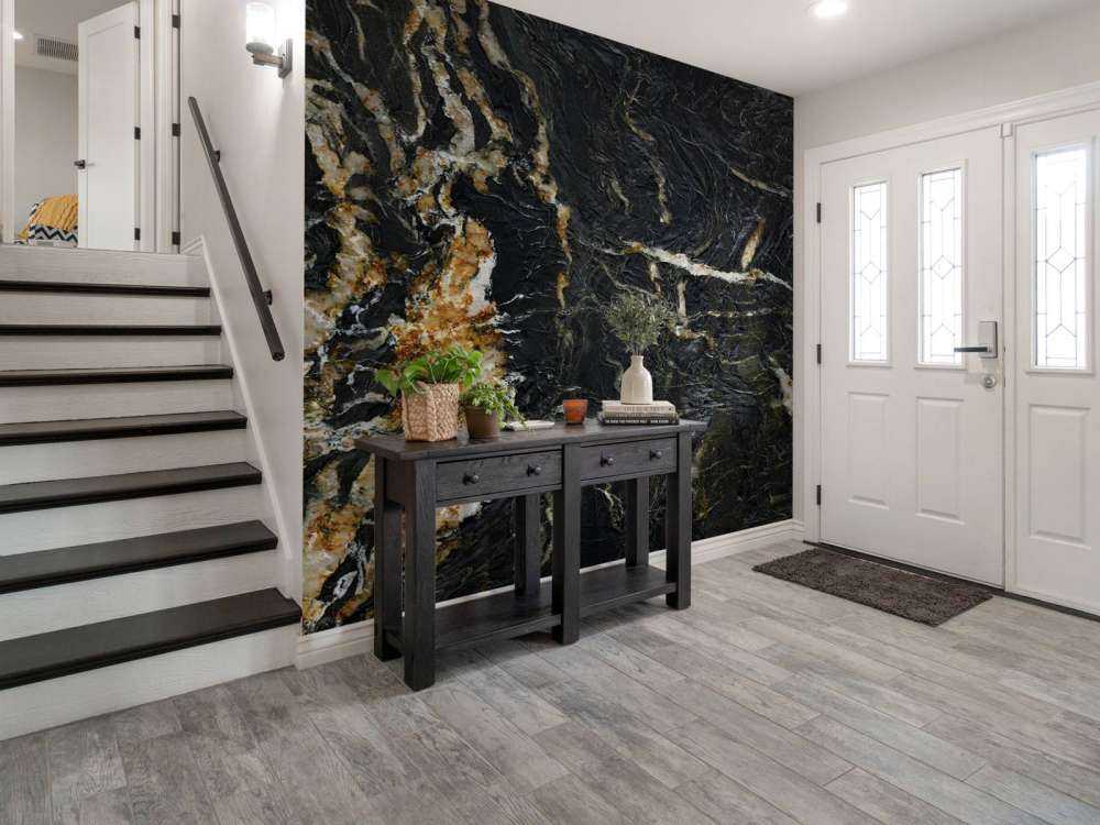 Marmo con struttura leggera