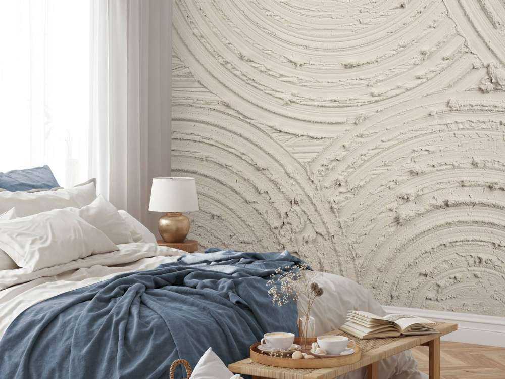 Cerchi Zen struttura grezza in lino