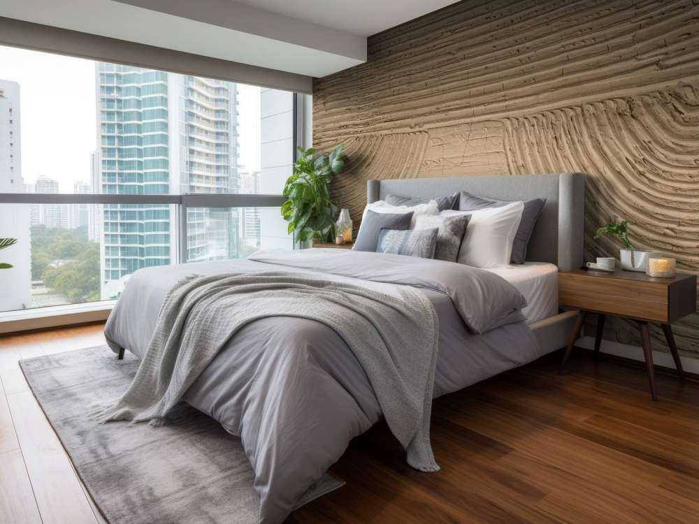 Linee e strutture in marrone dorato