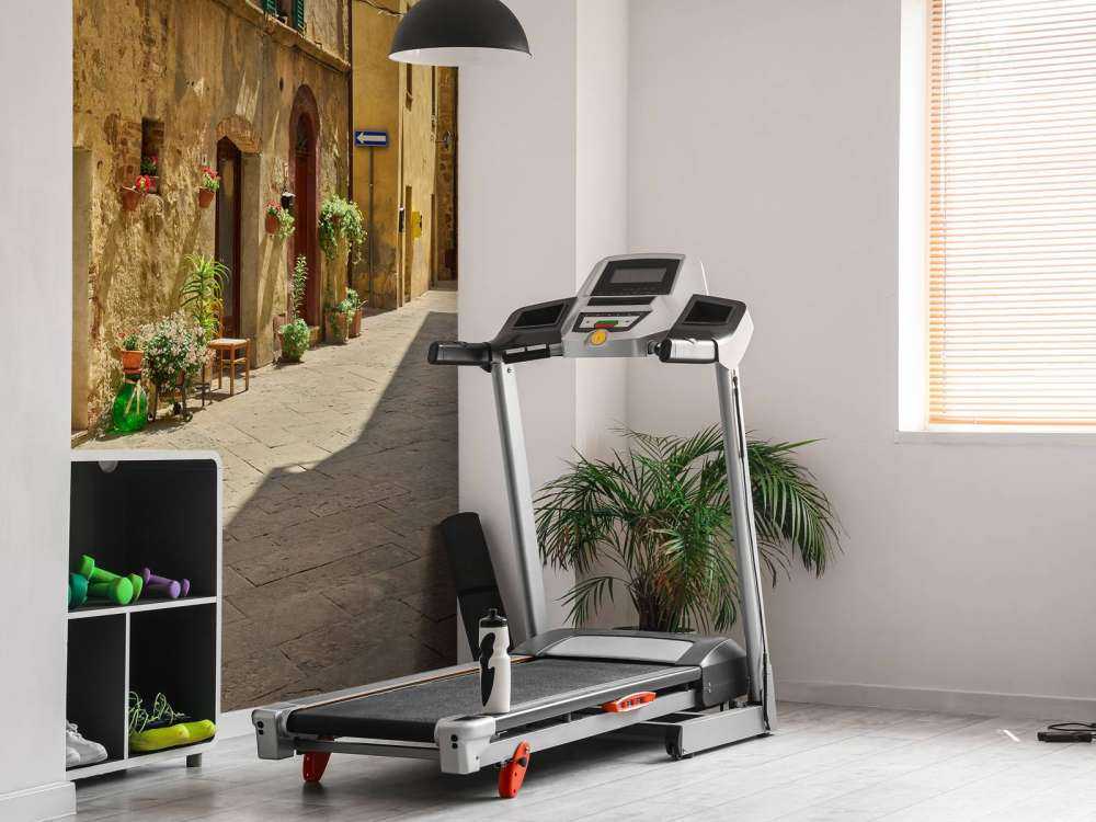 Terrazze nella vecchia strada