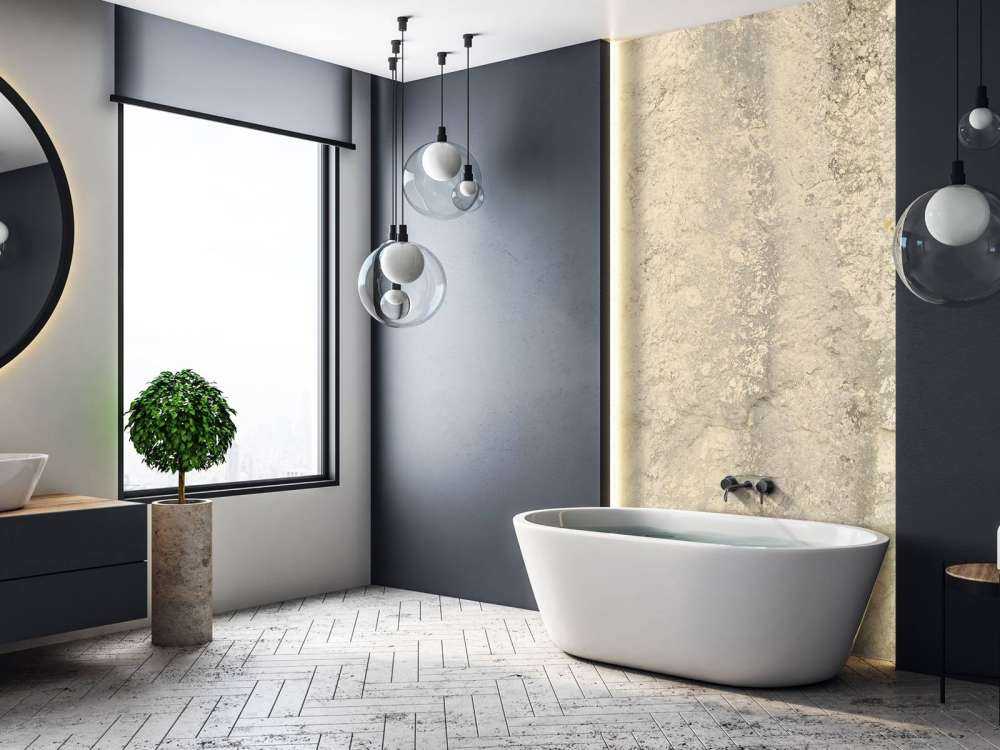 Parete rocciosa beige