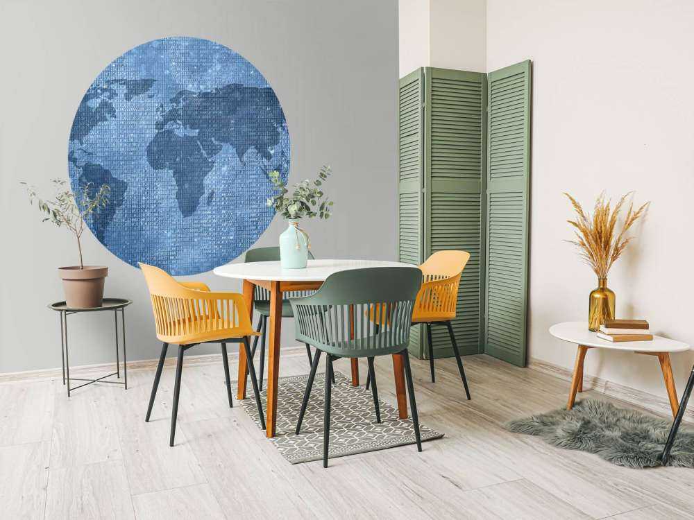 Mappa del mondo binario