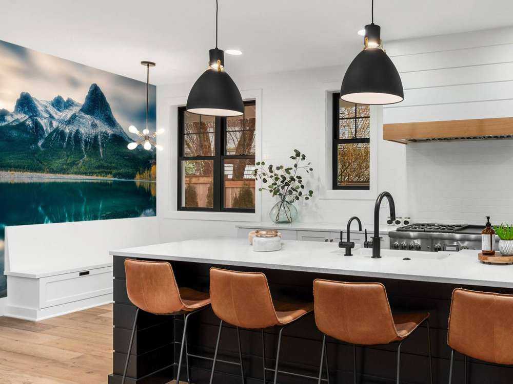 Autumn reflection in the water