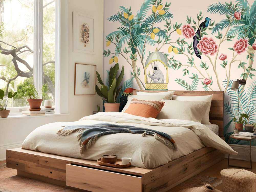 Carta da parati orientale