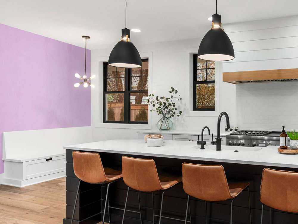 Calcestruzzo viola lilla