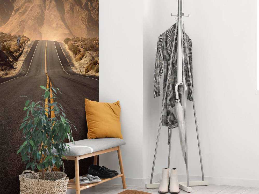 Via attraverso le montagne