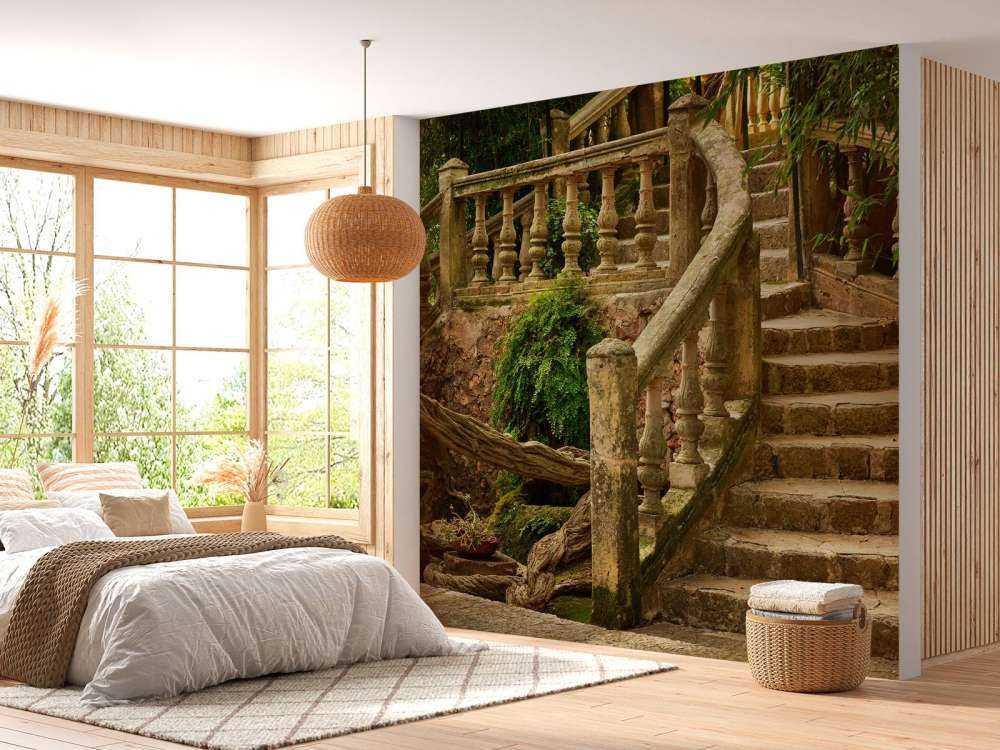 Vecchie scale in alto