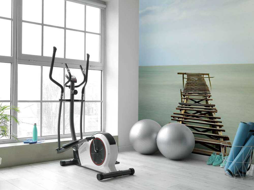 Vecchia impalcatura di legno