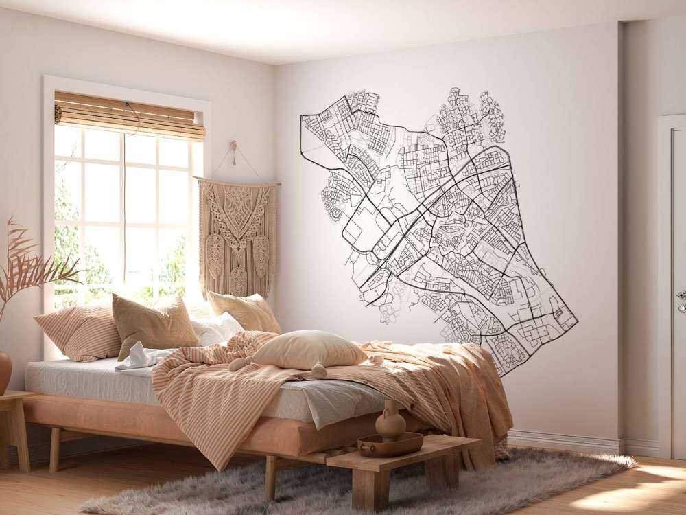 Mappa di Zwolle, bianco