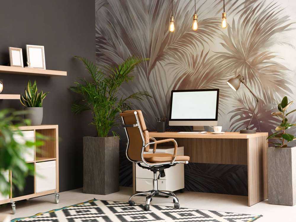 Palm Extravaganza Brown