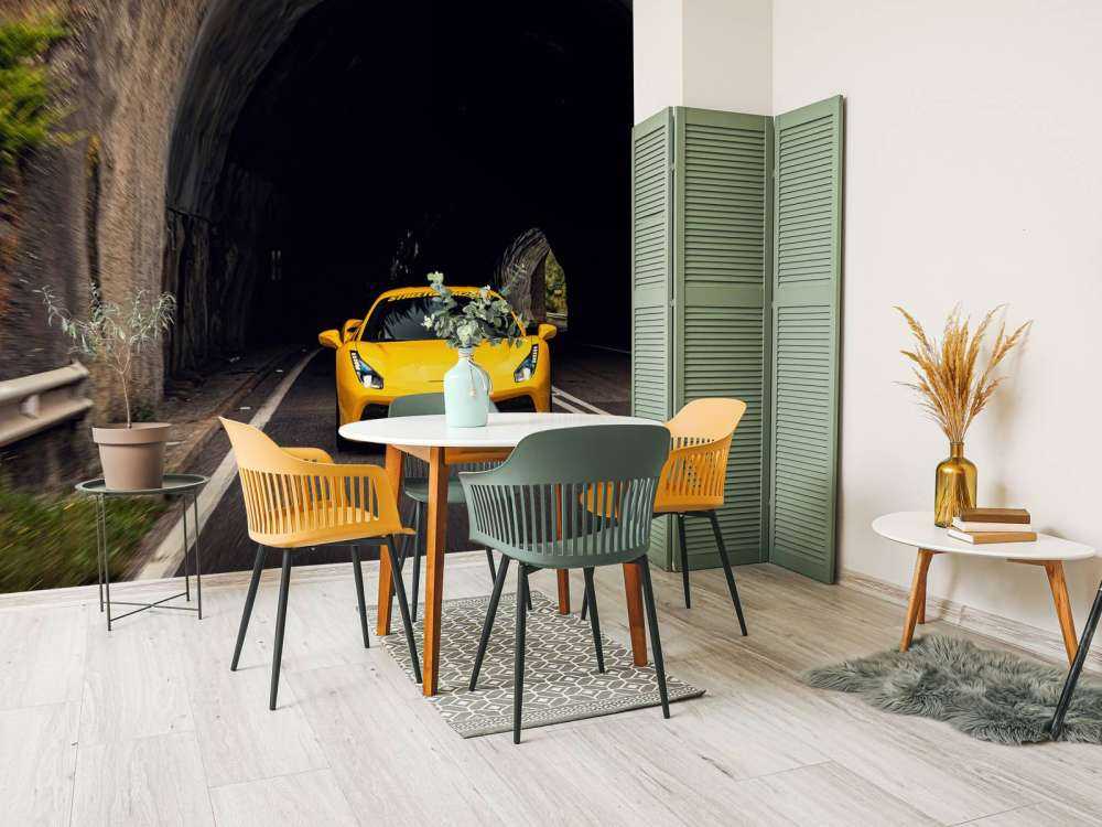 Ferrari 488 GTB su strada di montagna