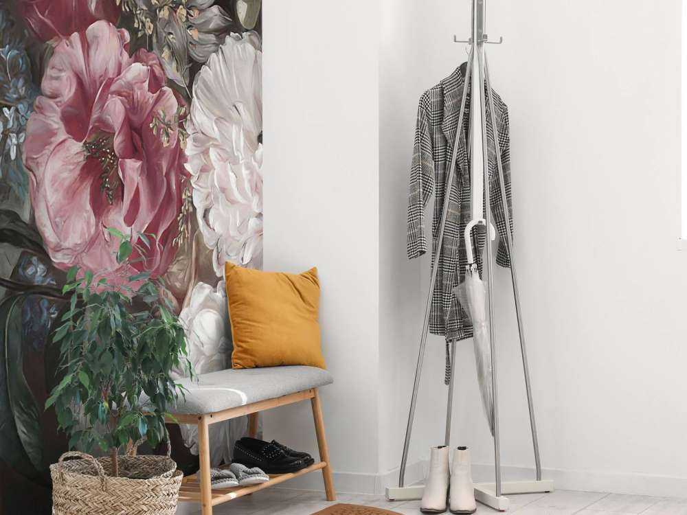 Bouquet con lilla rosa