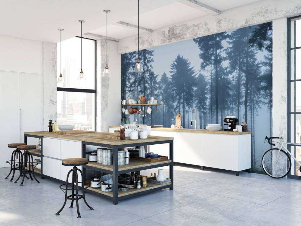 Il paesaggio nebbioso