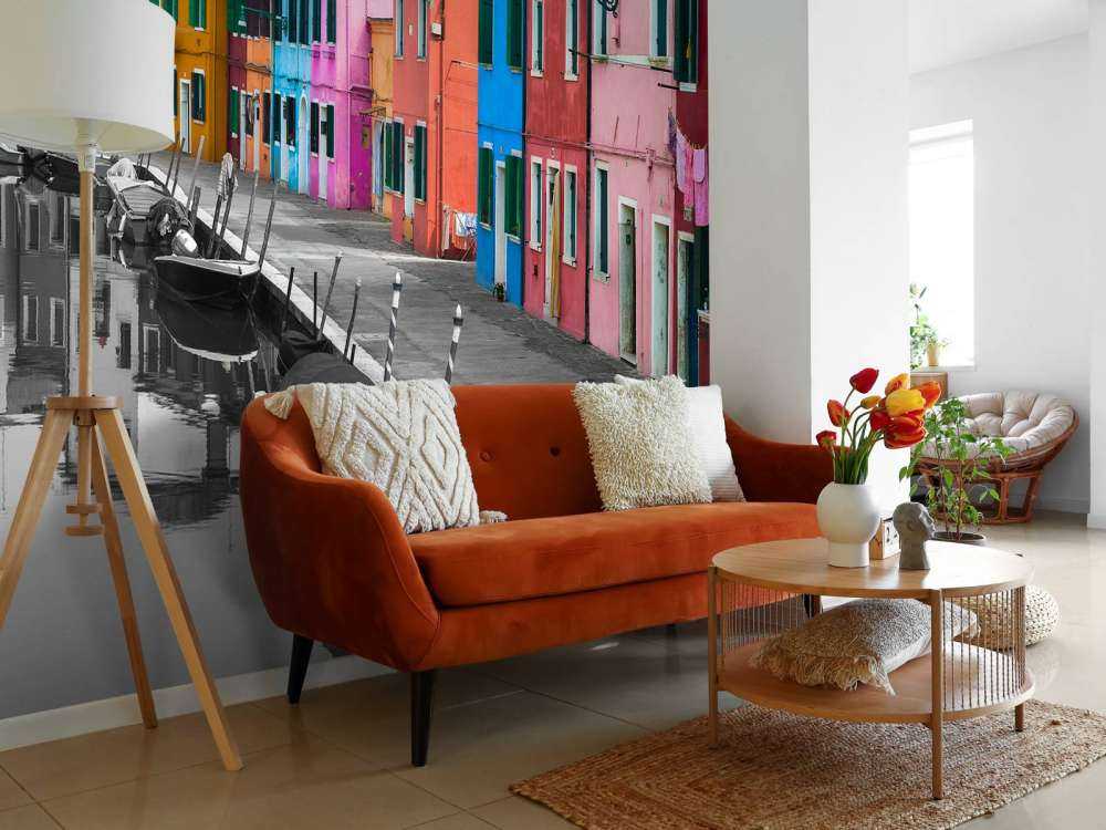 Case di pescatori colorate