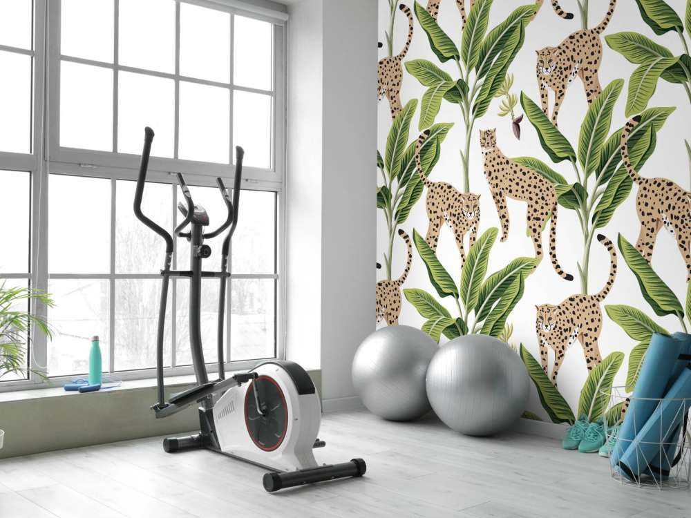 Ghepardo tra gli alberi