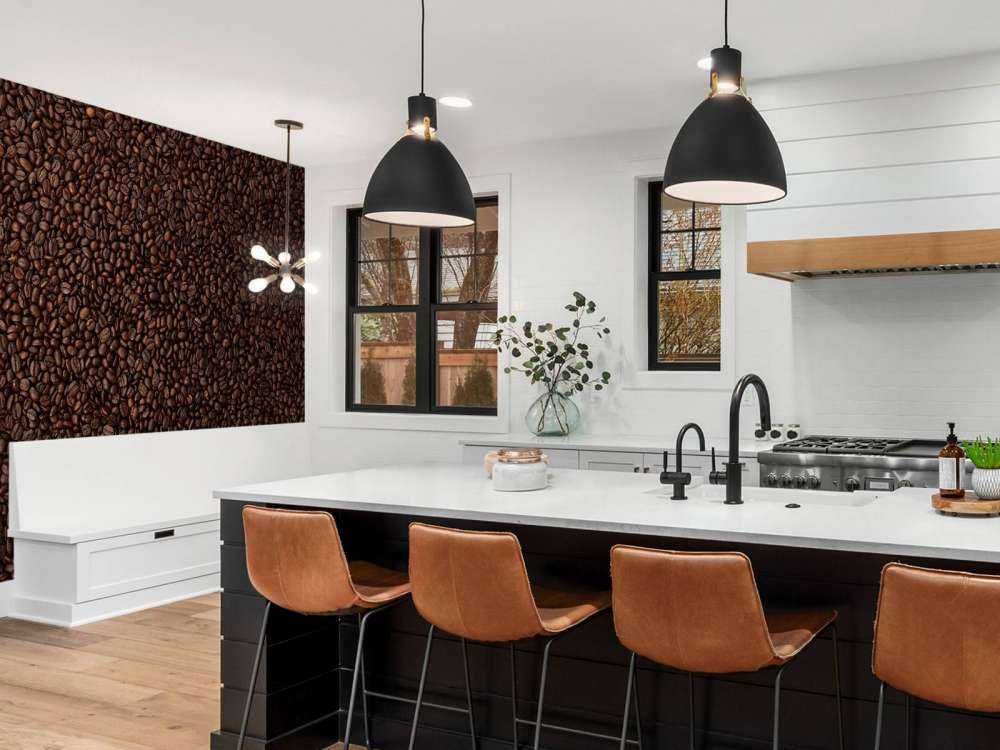 Chicchi di caffè tostati