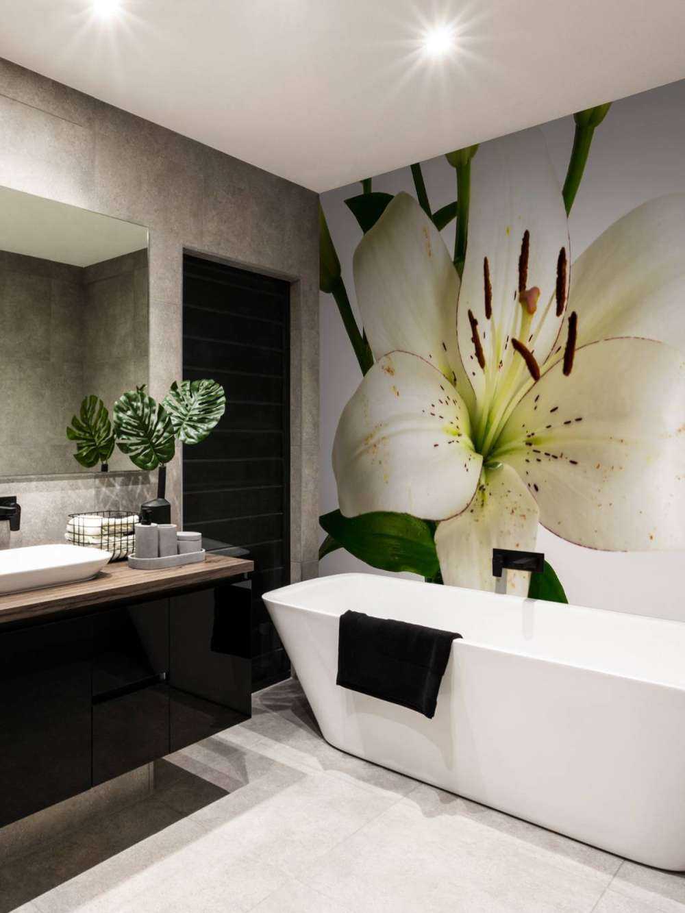 Fiore di giglio bianco