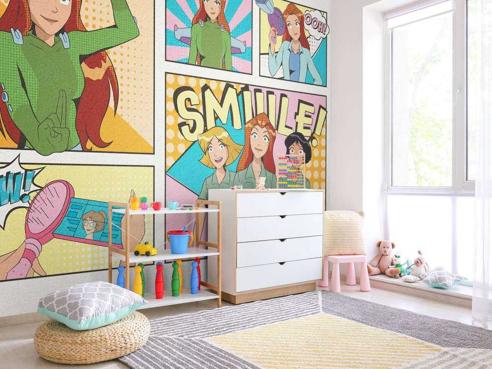 Eroine dei fumetti in azione