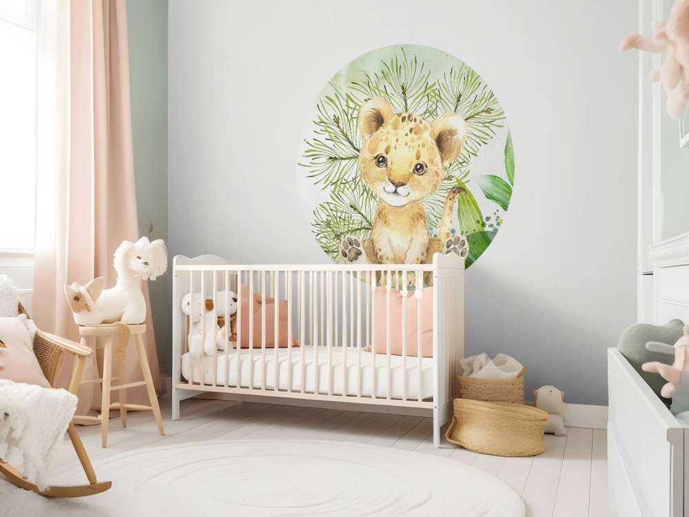 Cucciolo di leone di Savana