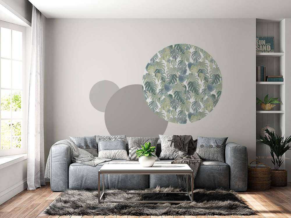 Palme tropicali ad acquerello