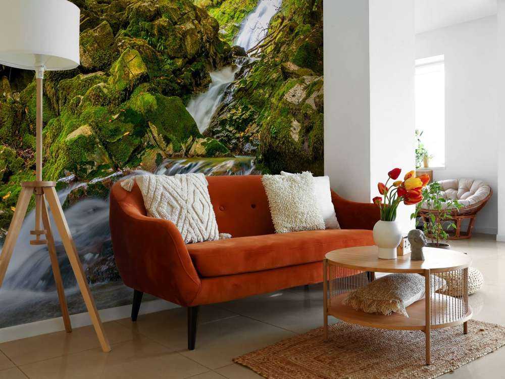 Cascata in mezzo alla foresta