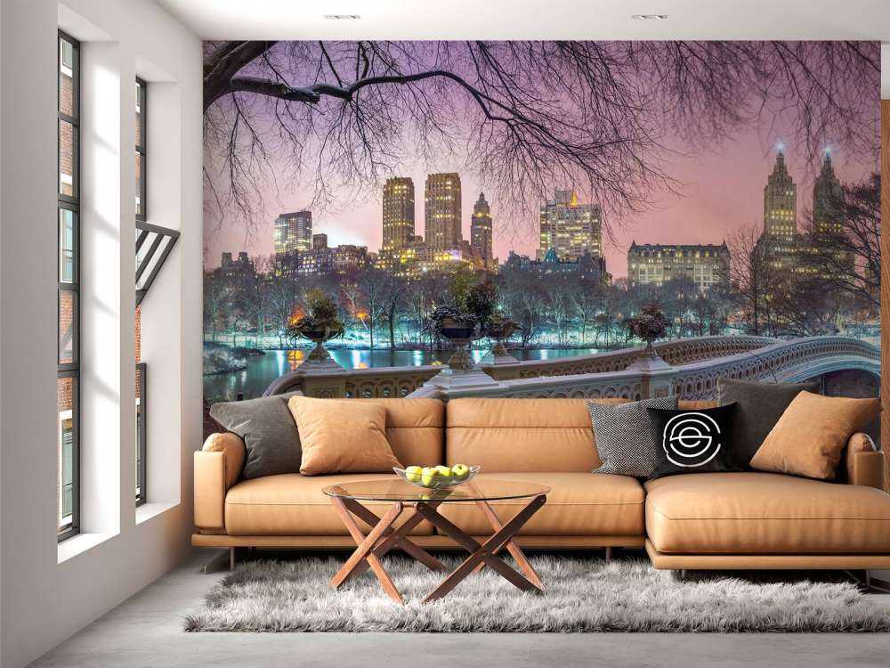 Parco centrale colorato