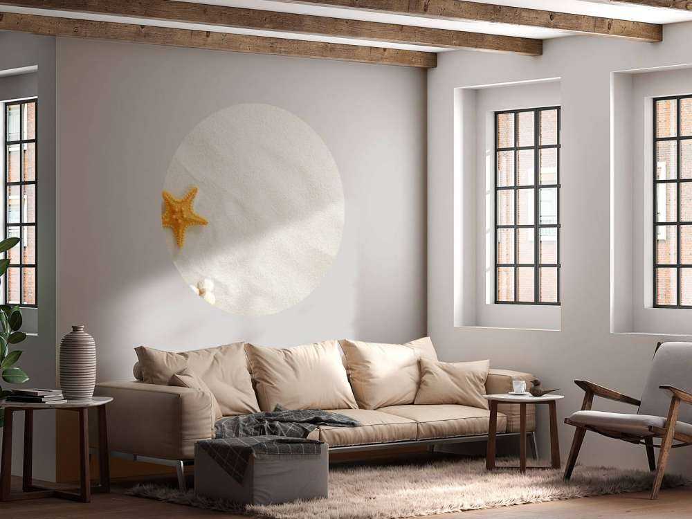 Stella marina su sabbia bianca