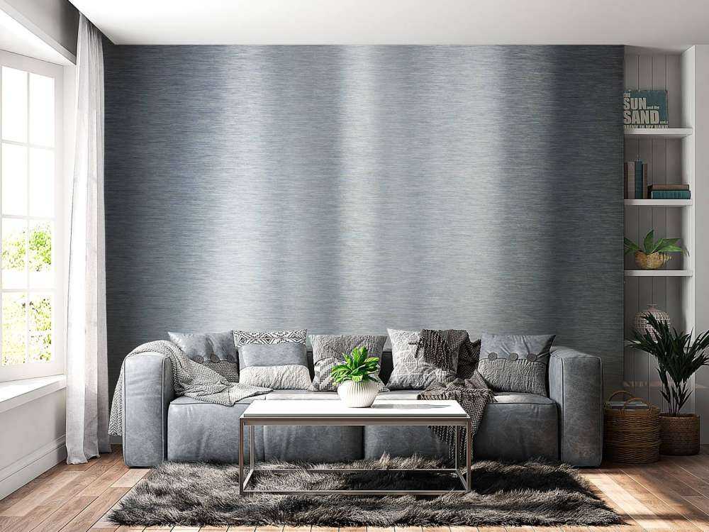 Struttura in alluminio spazzolato