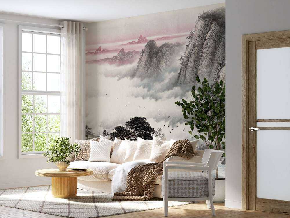 Paesaggio cinese tradizionalmente