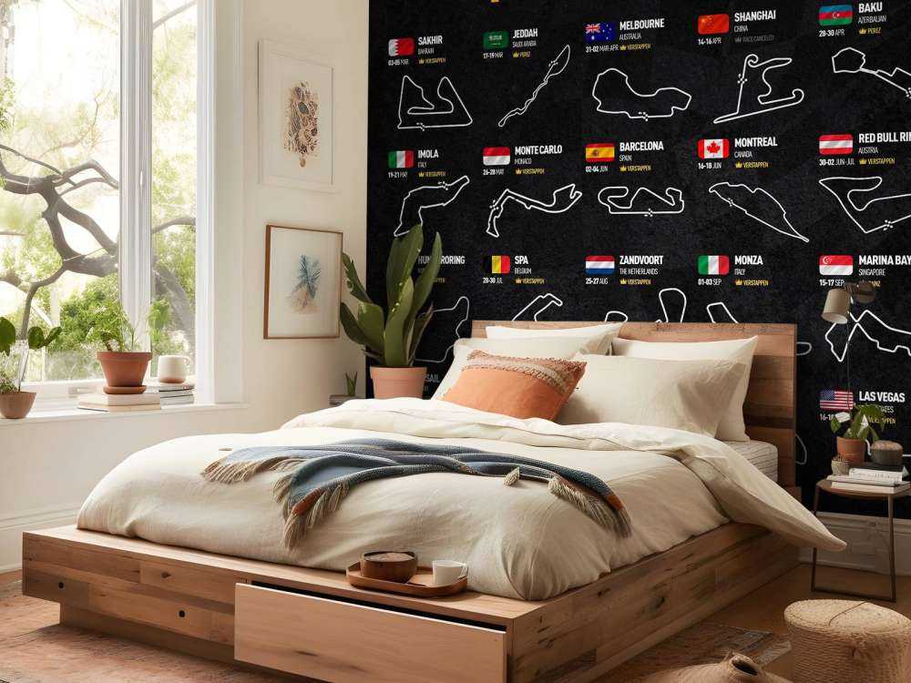 Formula 1 2023 - Mappa dei vincitori