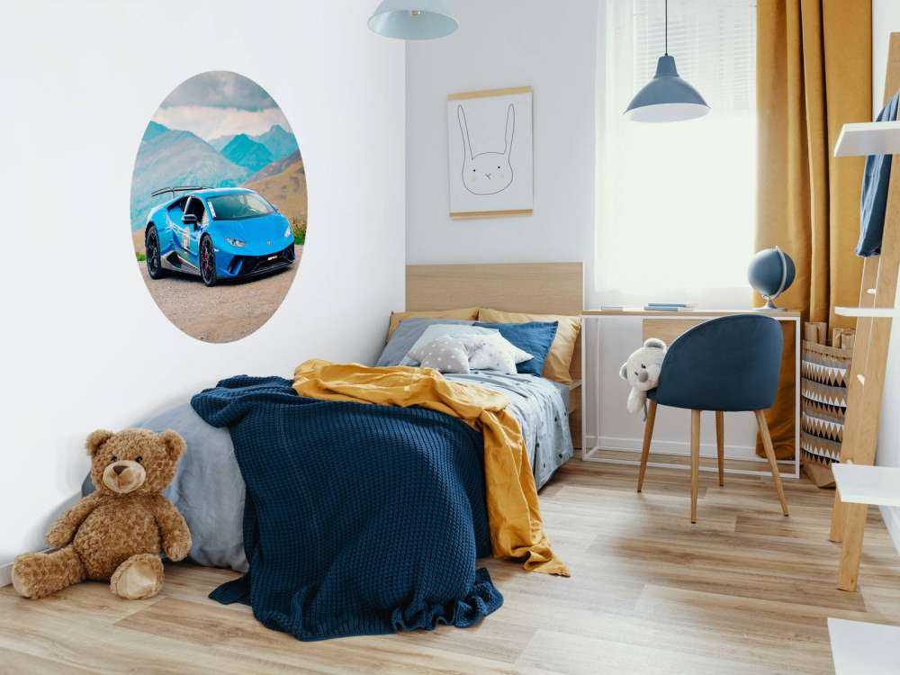 Lamborghini Huracán STO in montagna