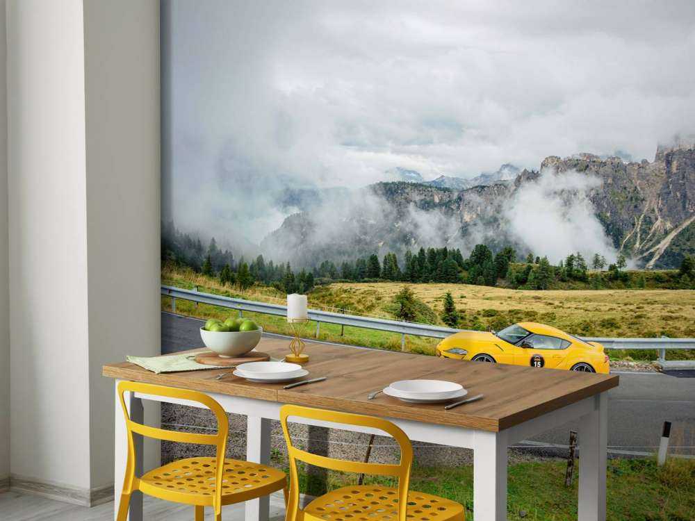 Sportwagen nelle Dolomiti