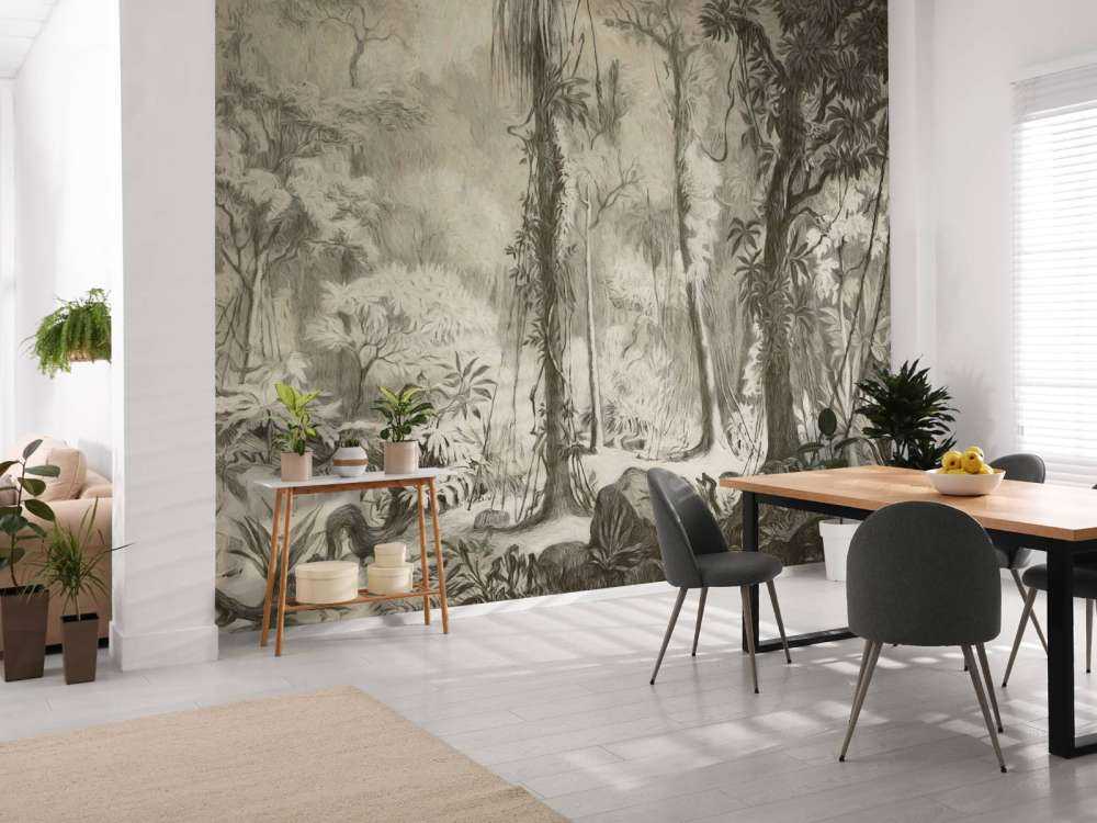 Foresta tropicale - marrone