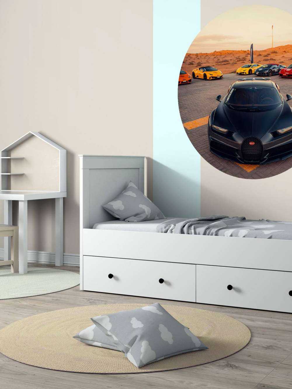 Hypercar al tramonto